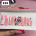 Custom press in nails
