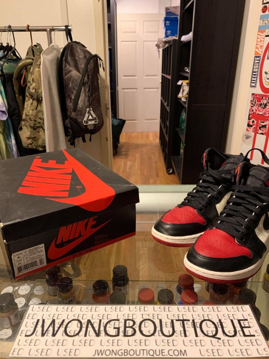 2018 Nike Air Jordan I Bred Toe Youth