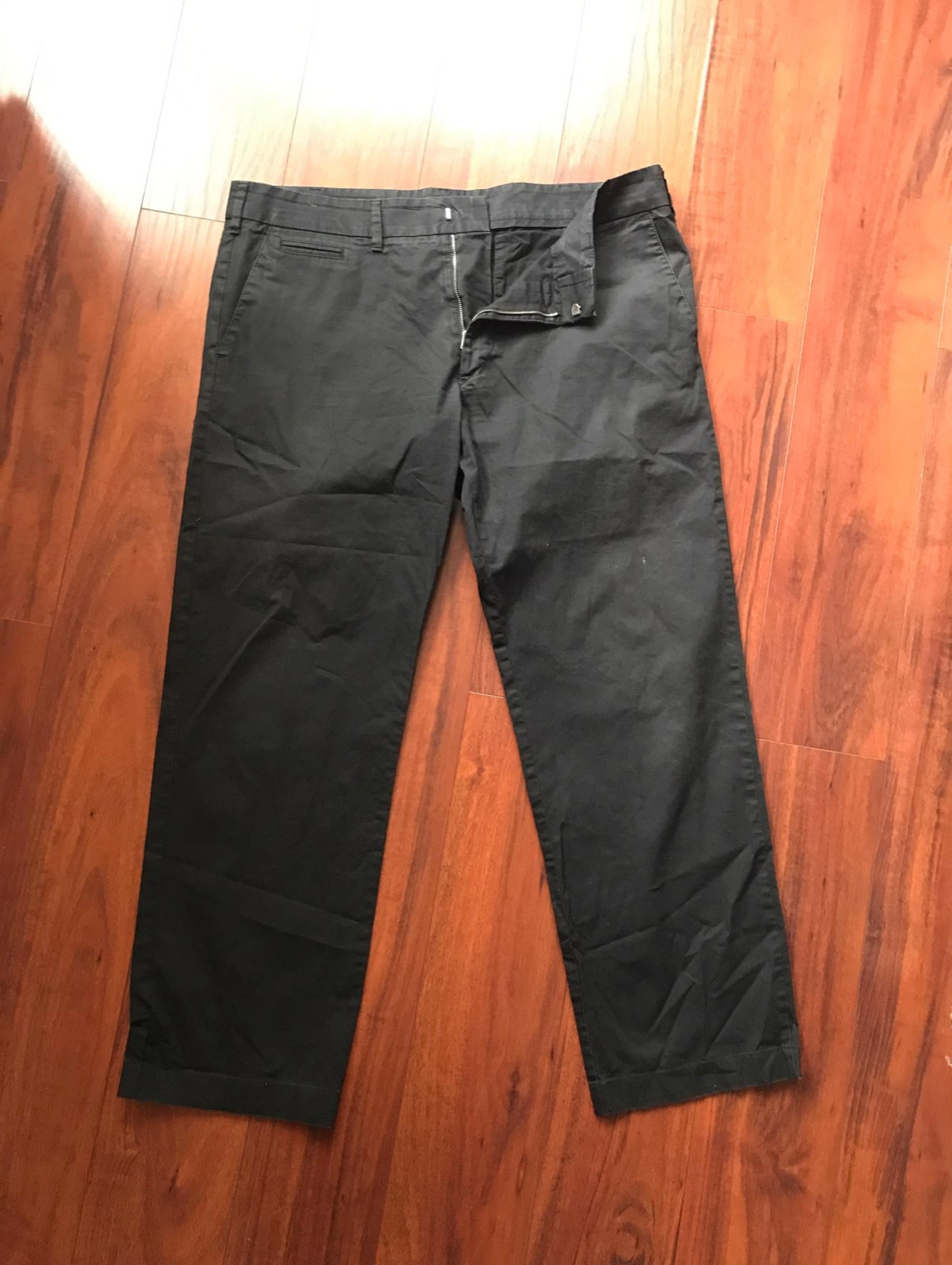 Hugo Boss Mens Black Pants 38R