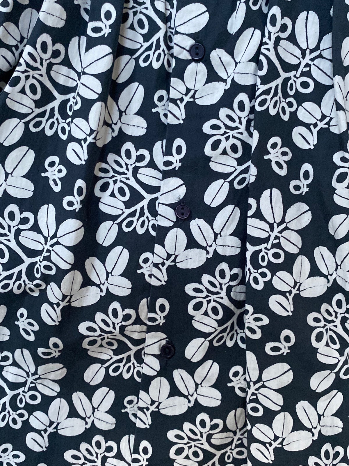 $300 Bonpoint cotton black floral Dress 6