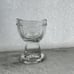 E-Z Brand Clear Glass Eye Wash Primer Cup With EMBOSSED EYES