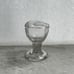 E-Z Brand Clear Glass Eye Wash Primer Cup With EMBOSSED EYES