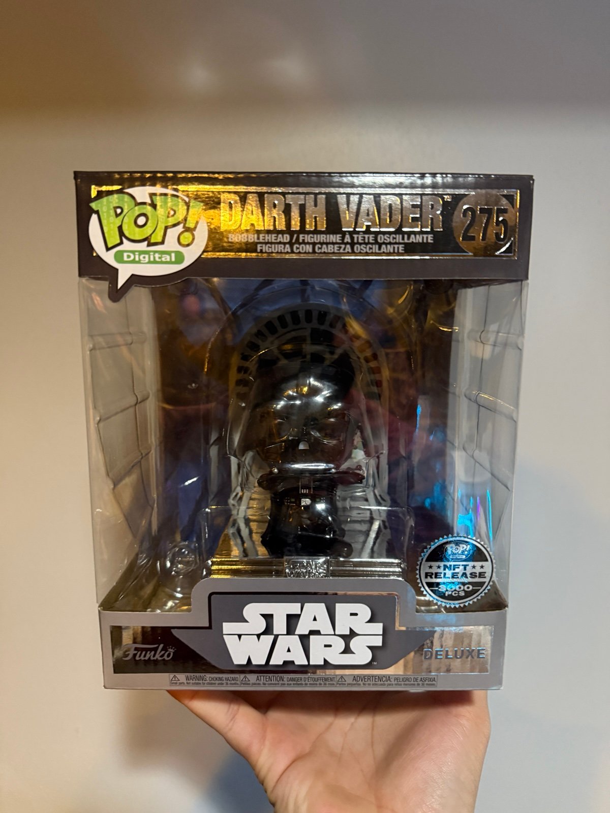 DARTH VADER NFT FUNKO POP LE 3000