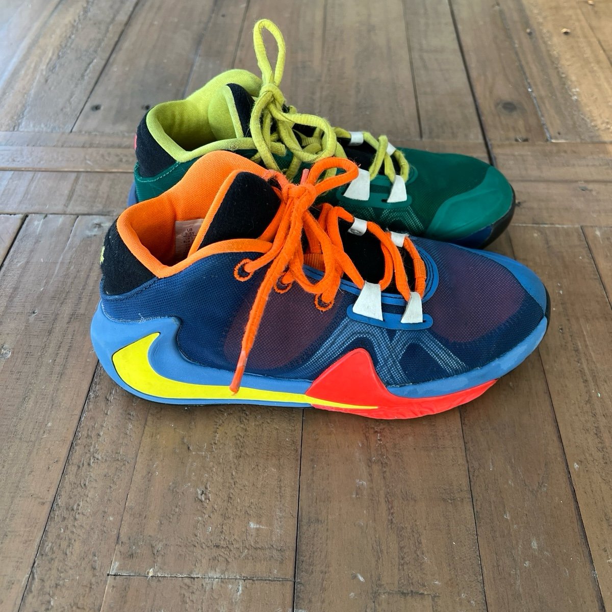Nike zoom freak 1 Charles + Veronica multicolored sneakers