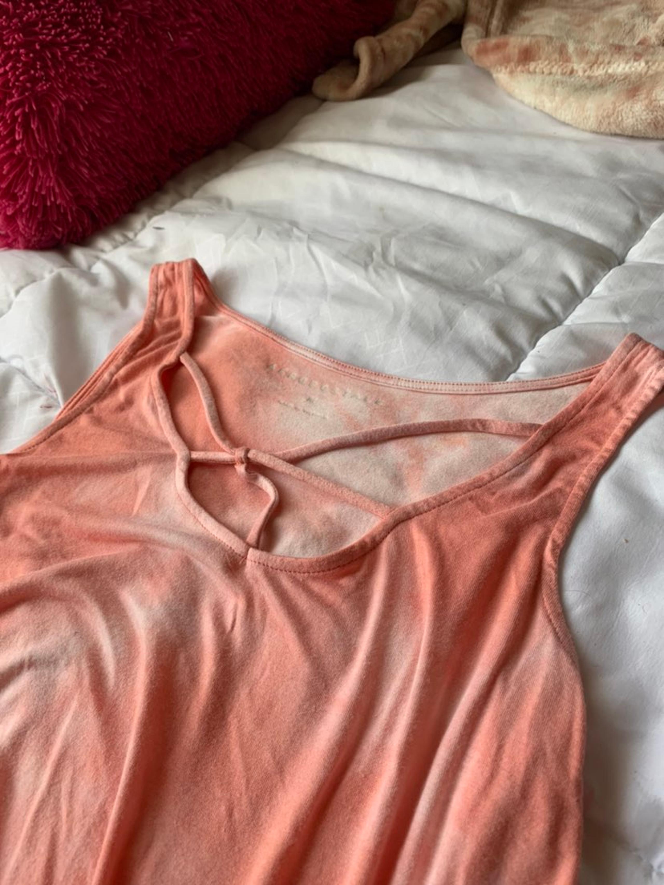 aeropostale tie die  tank top