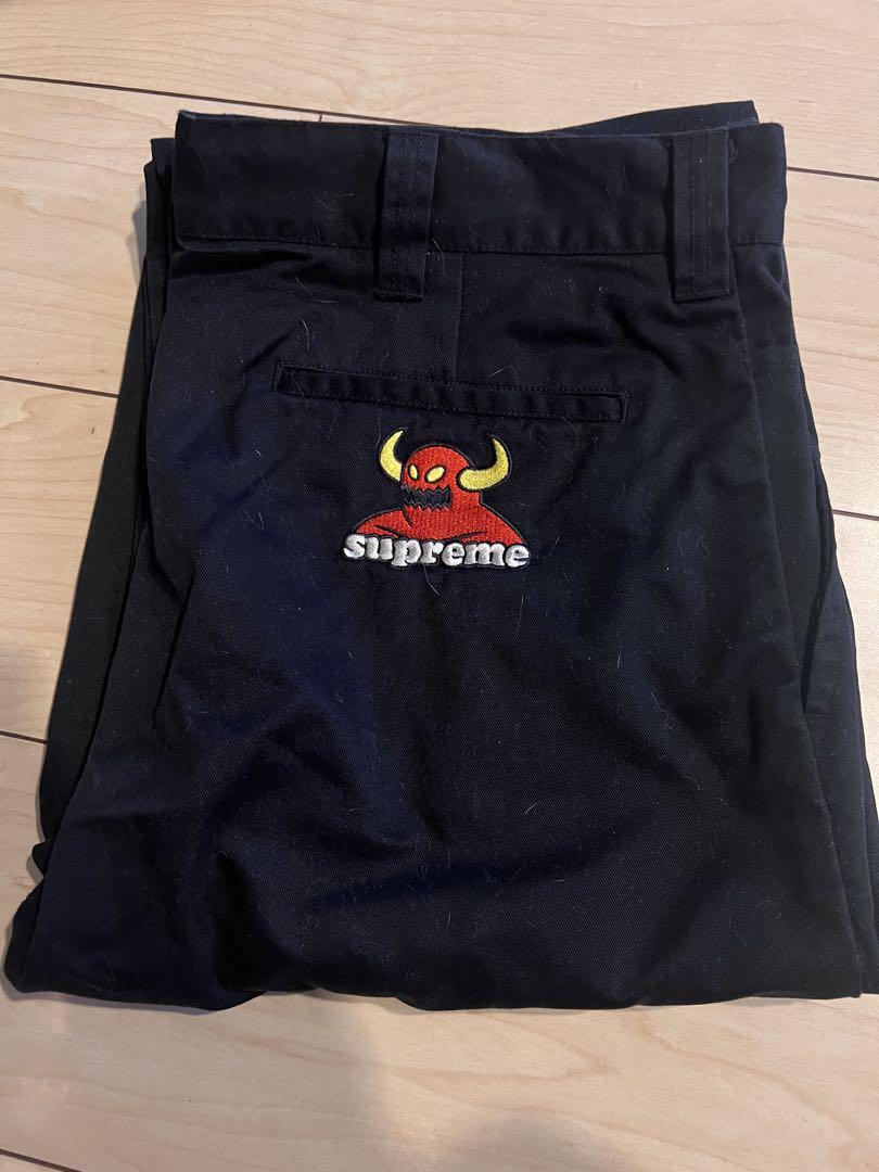 Supreme Toy Machine Work Pants Black