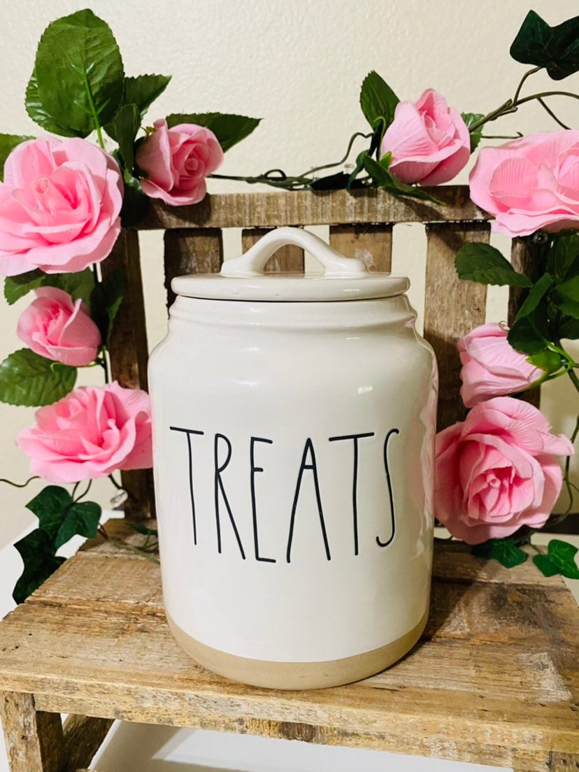 Rae Dunn TREATS CANISTER