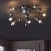 20 Copernicus 7 Light Metal LED Pendant Chrome (Includes Energy Efficient Light