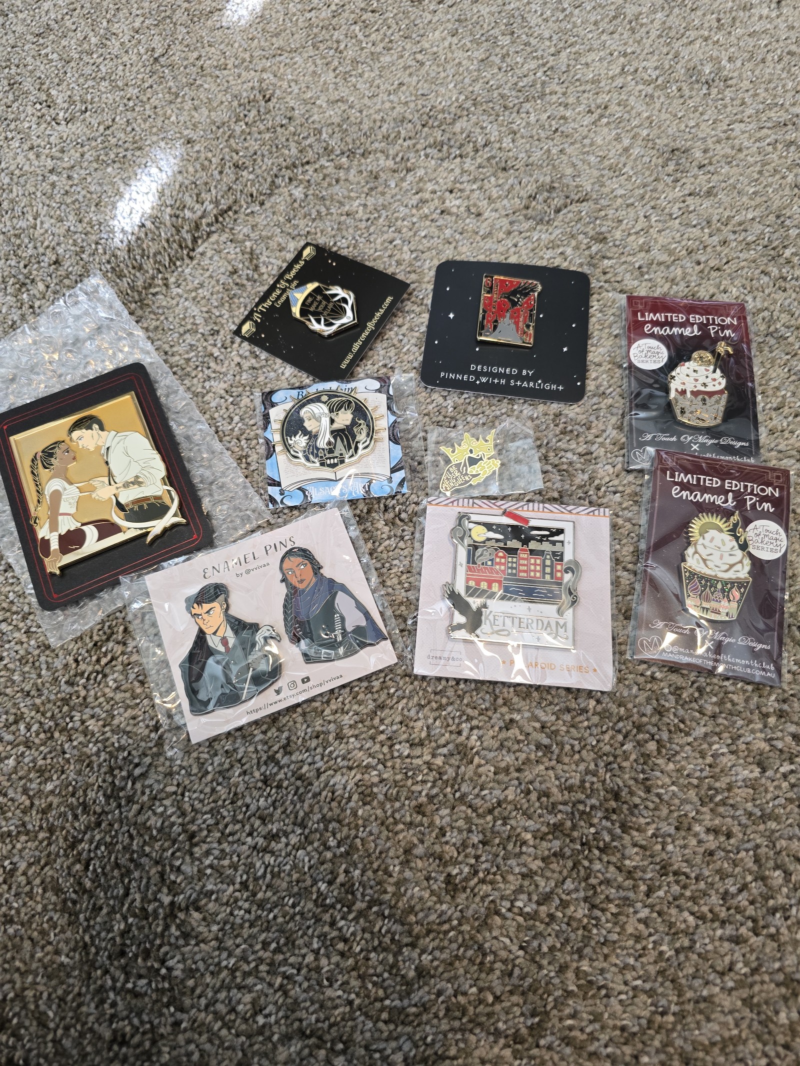 Grishaverse Pin Set
