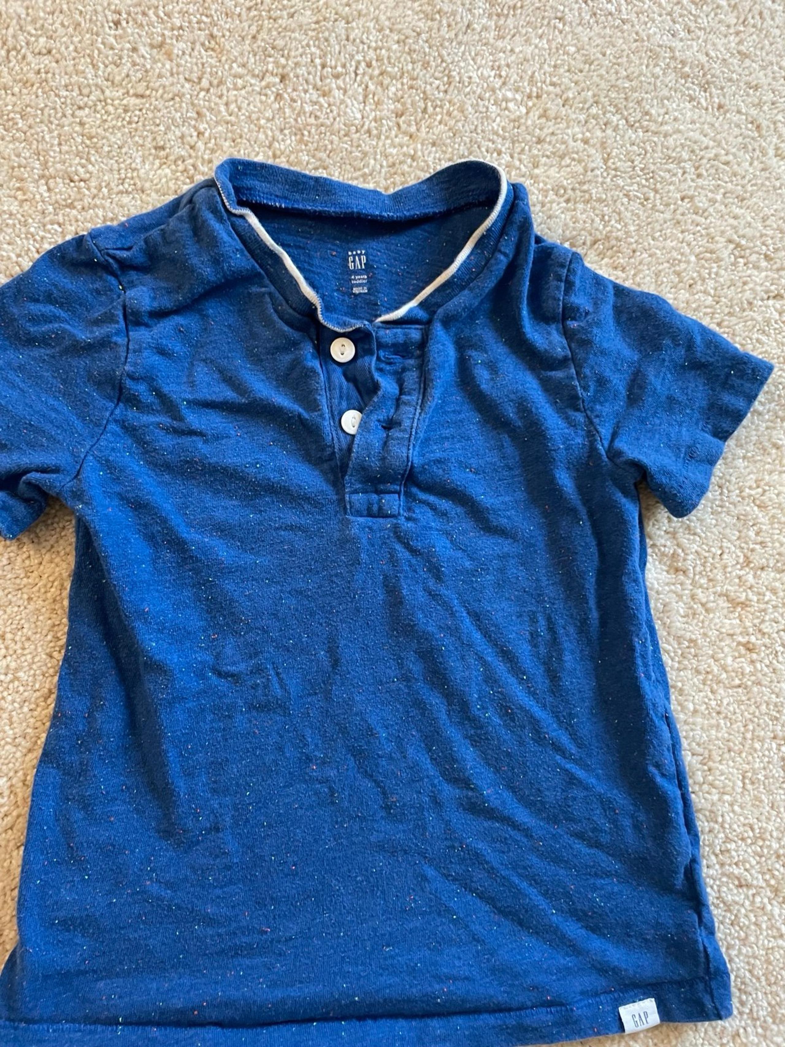 Calvin Klein and gap blue shirt polo bundle size 3t