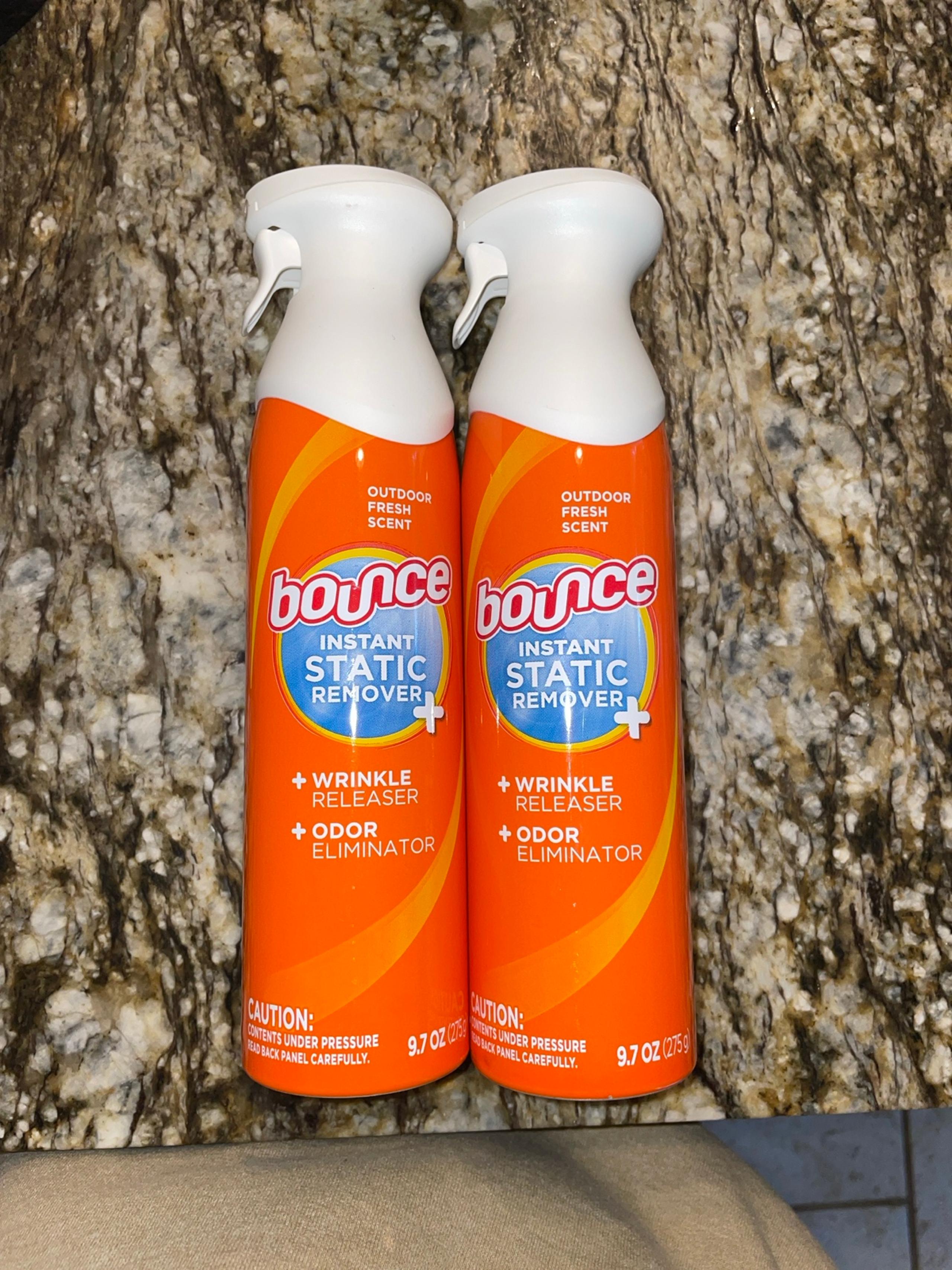 Bounce Rapid Touch-Up 3 in 1 Static Remover, Wrinkle Releaser X2