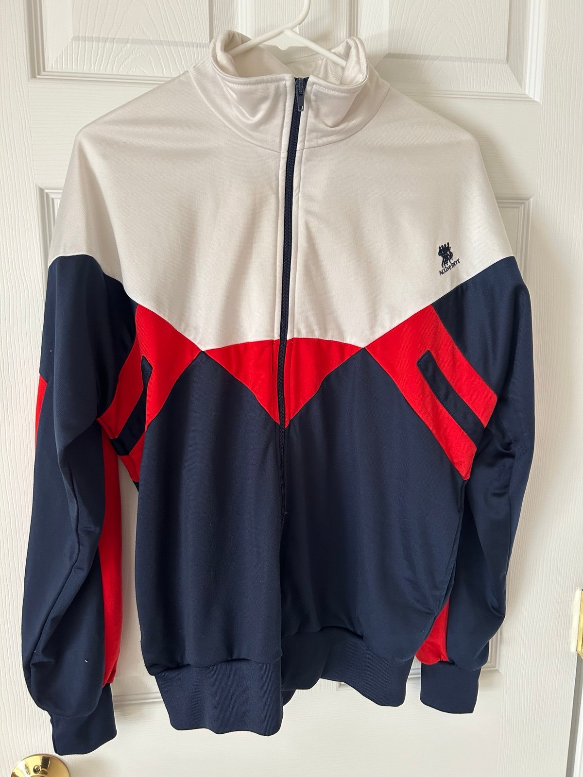 Vintage Active Sport Zip Front Jacket size medium