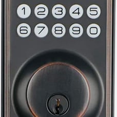 Electronic Keypad Deadbolt, Keyless Entry Door Lock,Keyed Entry,Auto Lock