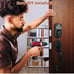 Electronic Keypad Deadbolt, Keyless Entry Door Lock,Keyed Entry,Auto Lock