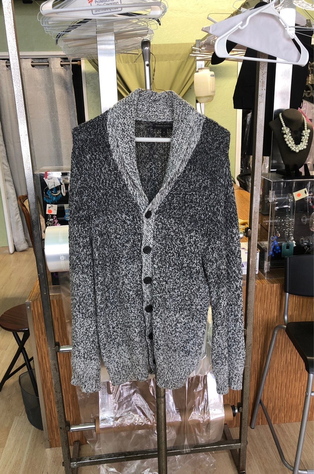 Mens Cardigan Banana Republic