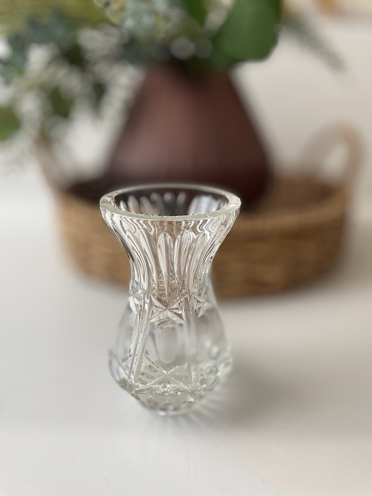 Waterford Crystal Elegant Glass Bud Vase 6