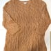 J Jill Camel Cable Knit Tunic Sweater -orig 99.