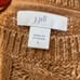 J Jill Camel Cable Knit Tunic Sweater -orig 99.