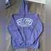 Ron Jon Surf shop Pensacola Beach Pullover Sweatshirt Hoodie Purple White Size M