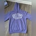 Ron Jon Surf shop Pensacola Beach Pullover Sweatshirt Hoodie Purple White Size M