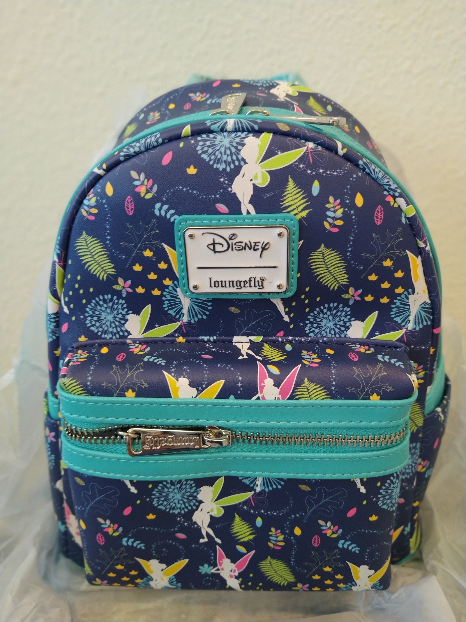 LOUNGEFLY Disney TINKERBELL GLOW IN THE DARK