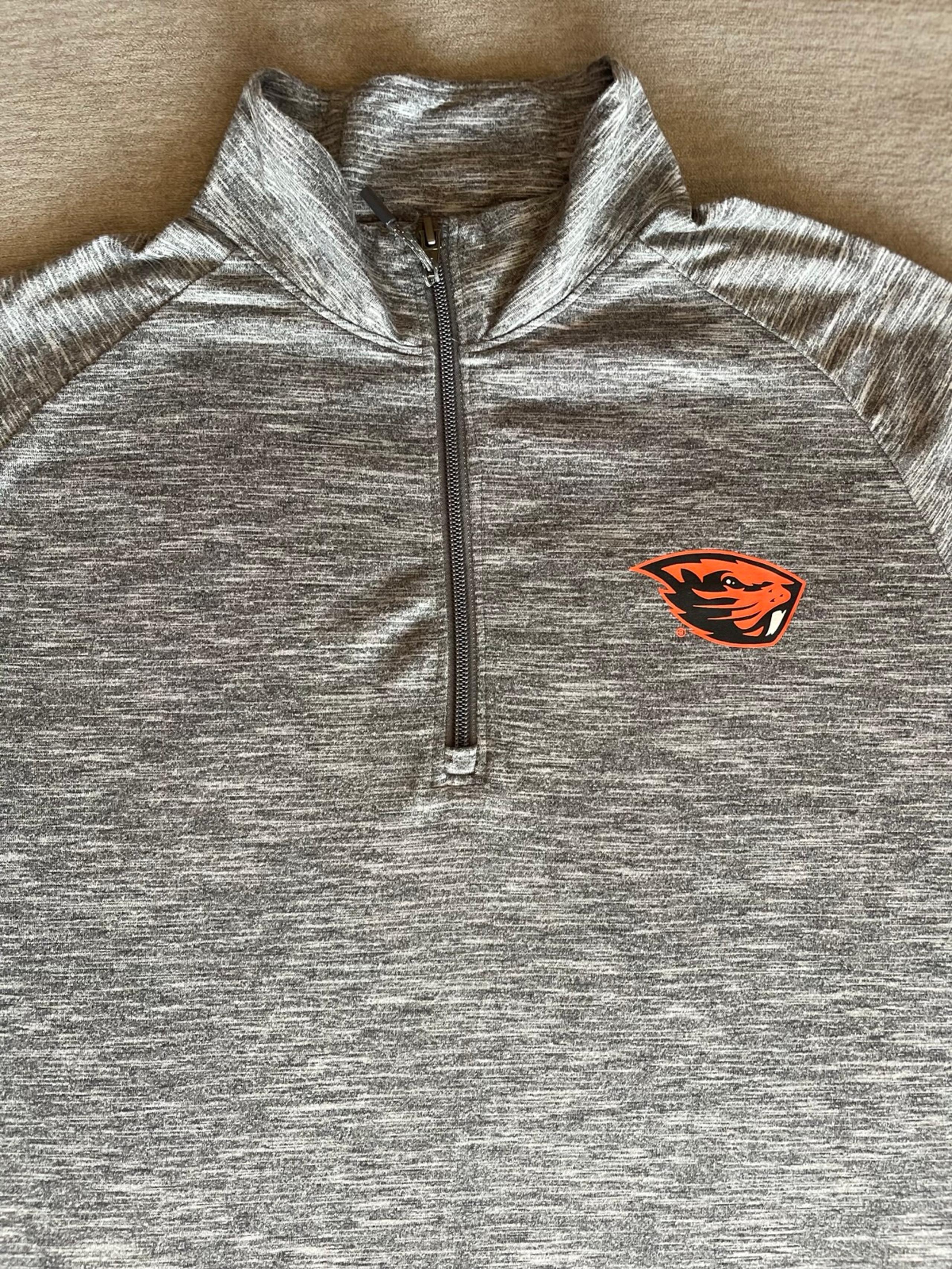 OSU Beavers size small champion 1/4 zip pullover shirt jacket NWT