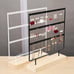 Earring Hanging Display Rack 66 Holes Jewelry Organizer Metal Stand Holder New