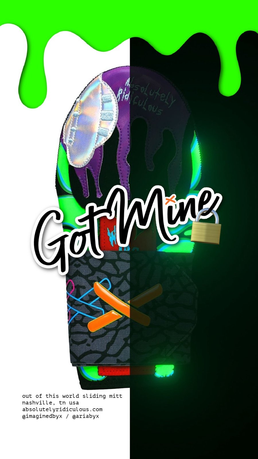 Aria Sliding Mitt
