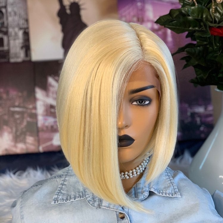 BLONDE BOB LACE FRONT WIG *NEW*