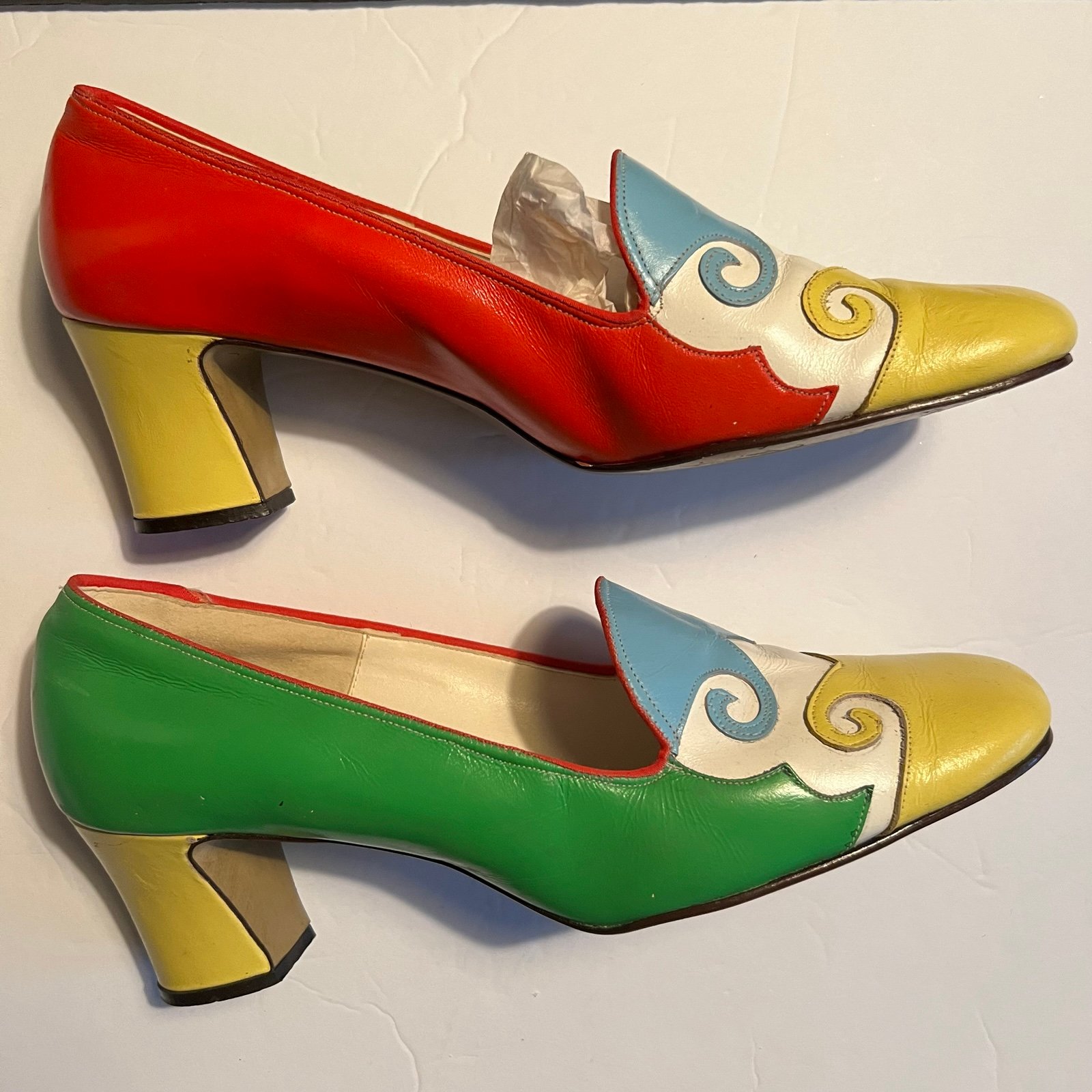 Colorblock Women’s High heels Size 8,5 Regency Room