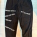 Yohji Yamamoto Message Pants Slacks 21AW
