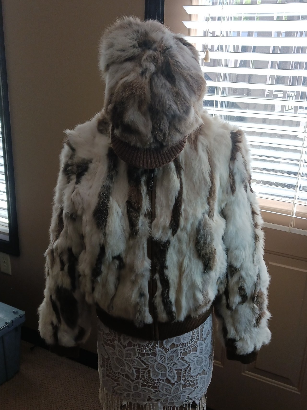 Wilsons Leather Maxima Fur Jacket and matching hat