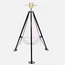Libra King Pin Adjustable Tripod 5th Wheel Stabilizer Jack for RV Camper Trailer