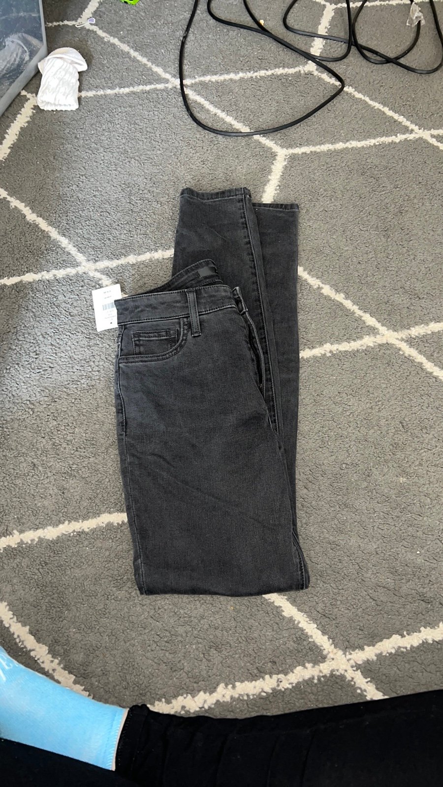 Joe’s Jeans High Rise Skinny Stretch Black Jeans Size 27 NEW