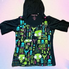 invader zim gir shirt