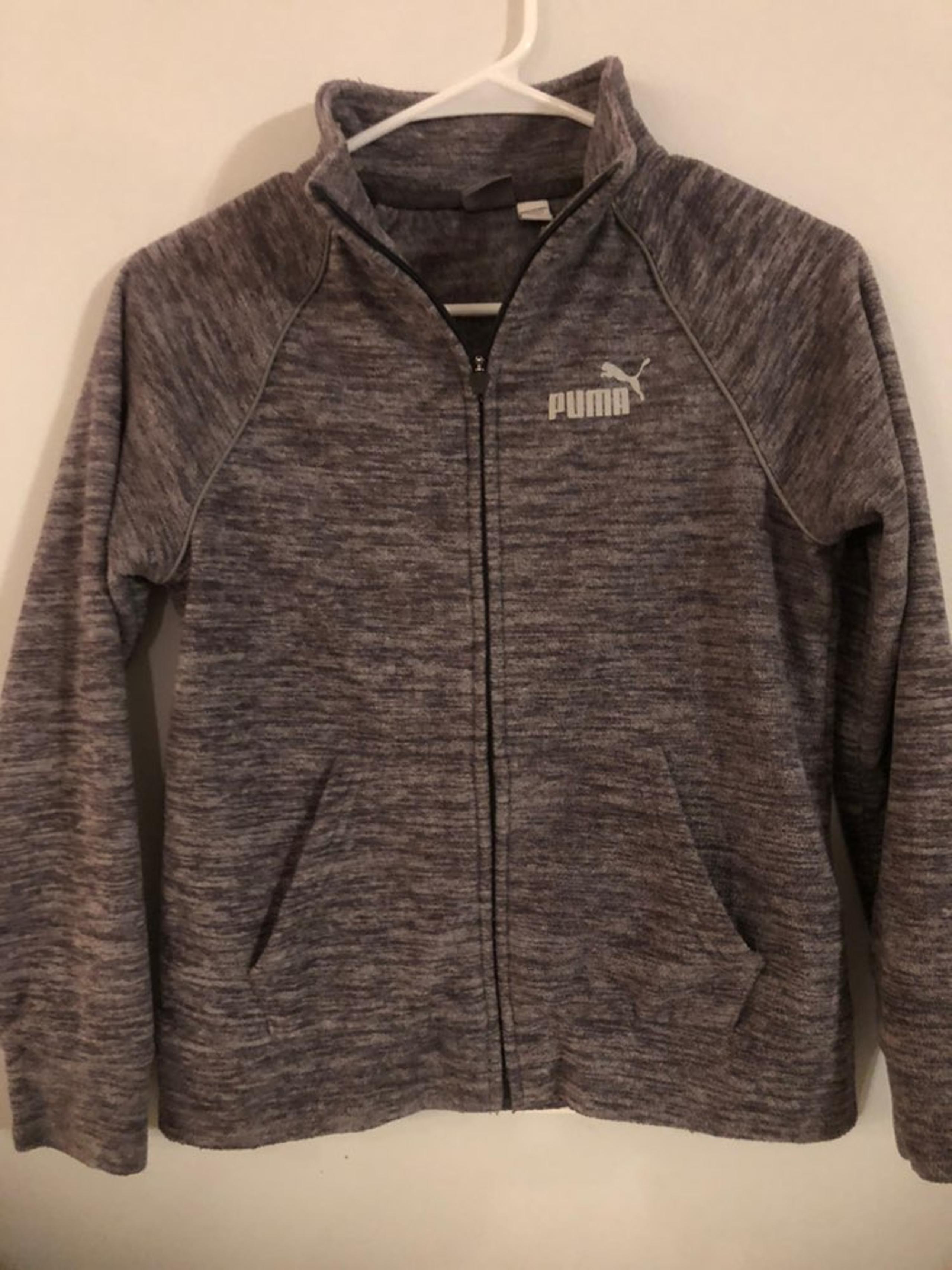 Puma womens sweat jacket like new