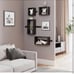 Modern Floating Shelves Set of 4 for Wall Decor