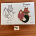 Taurus mermaid pin