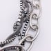 Chunky Chain Multi Layer Silver Necklace, Industrial, Heavy Metal, Steampunk NWT
