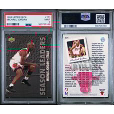 1993 Upper Deck Michael Jordan PSA 9 MINT #171 Chicago Bulls Basketball Card
