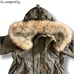 GOA Short Mod Coat grunge fur Y2K fur down