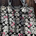 Beige and pink coach bag