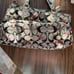 Beige and pink coach bag