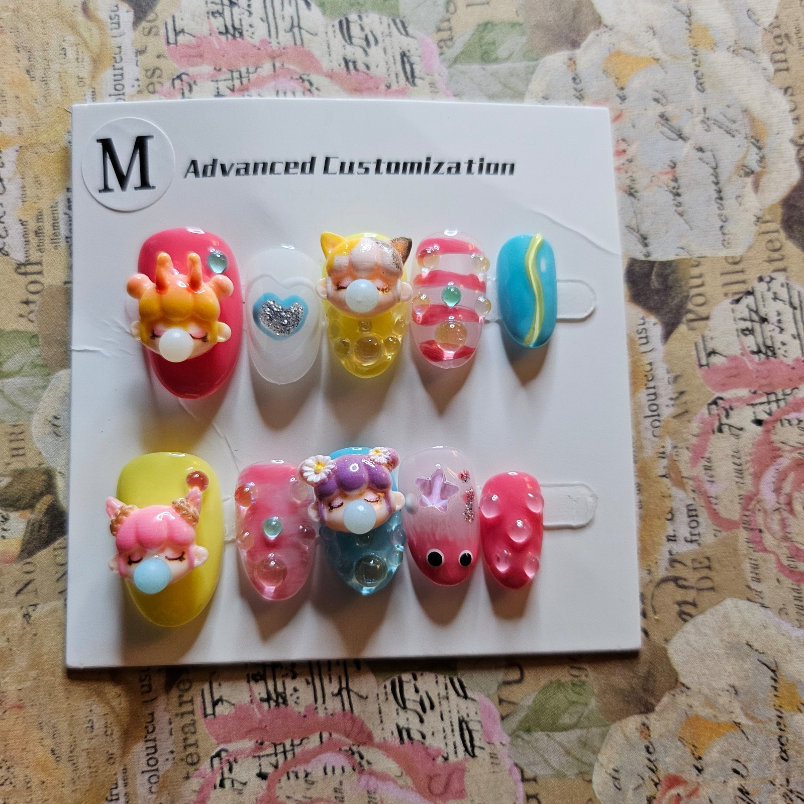 Press on nails for MEDIUM nails