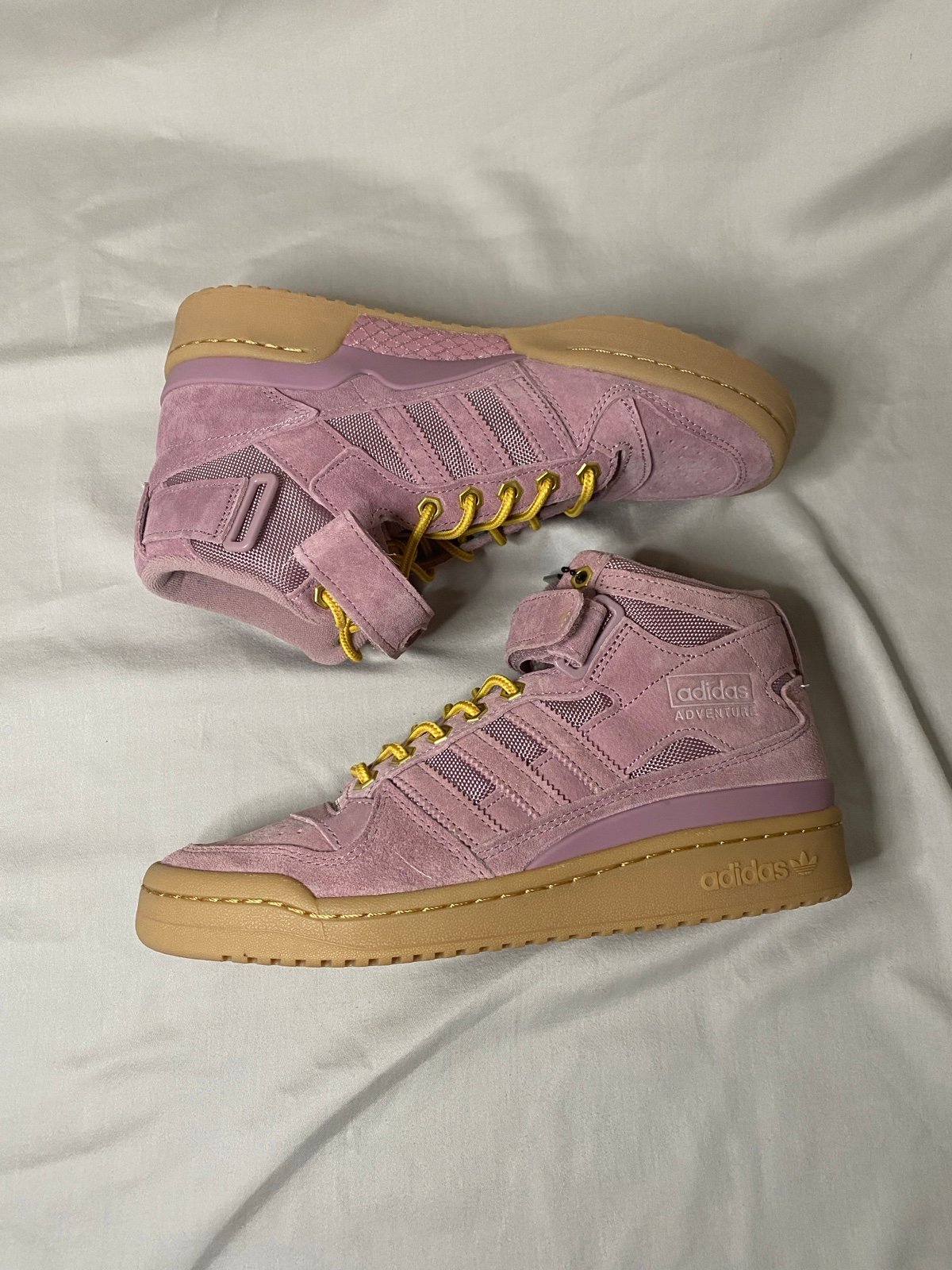 Brand new WMNS Adidas Forum Mid Adventure Pack GZ4622 Women’s size 8 Mauve Gum