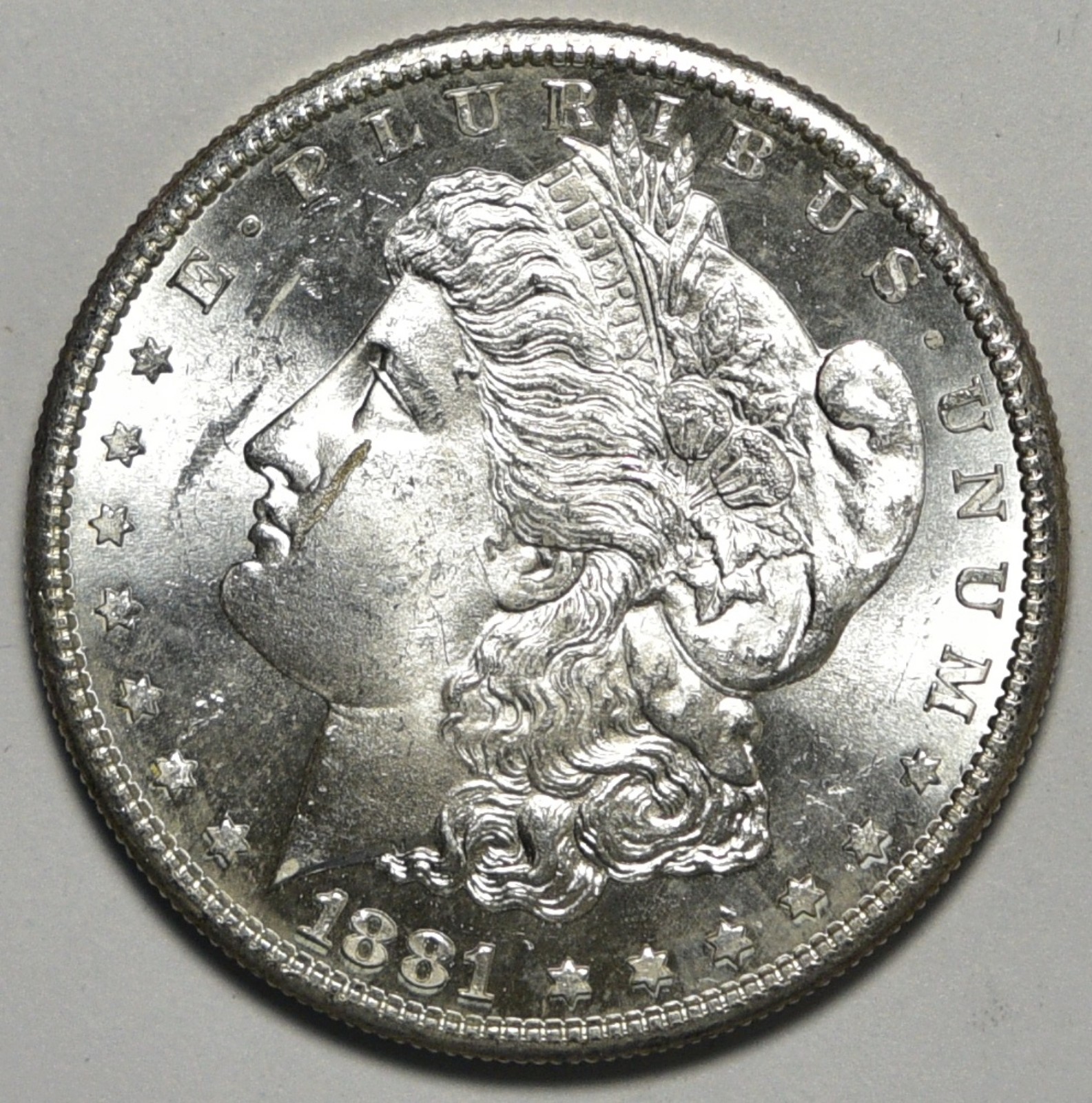 1881-S Morgan Silver Dollar 1 | Brilliant Uncirculated - High Grade *M325