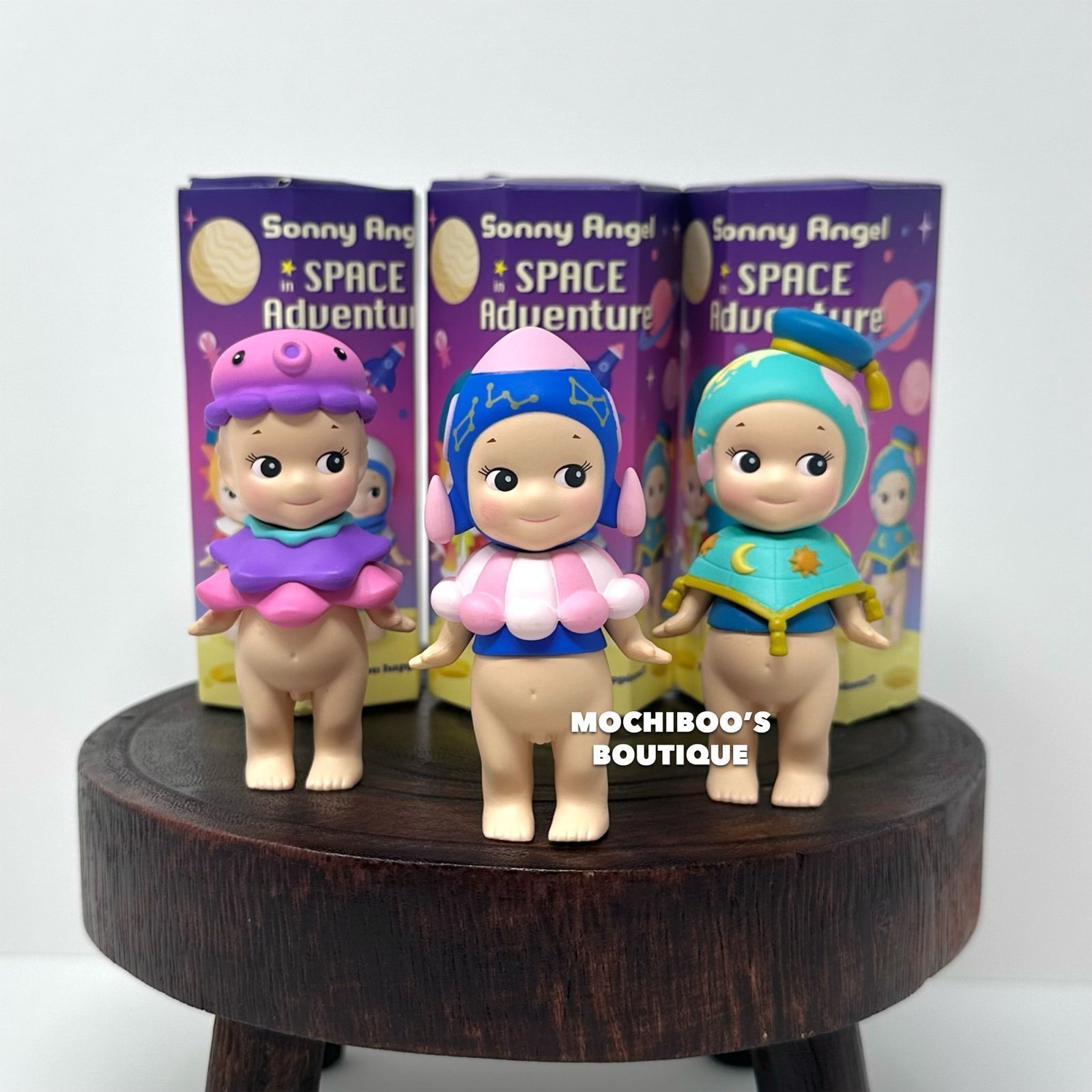 NEW Sonny Angel Space Adventure BUNDLE of 3 Mini Figures AUTHENTIC -FAST SHIP!