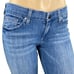 7FAMK A Pocket Long Inseam Flare Leg Jeans