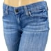 7FAMK A Pocket Long Inseam Flare Leg Jeans