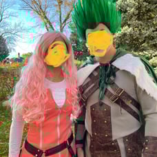 Anime Halloween Couple Costume